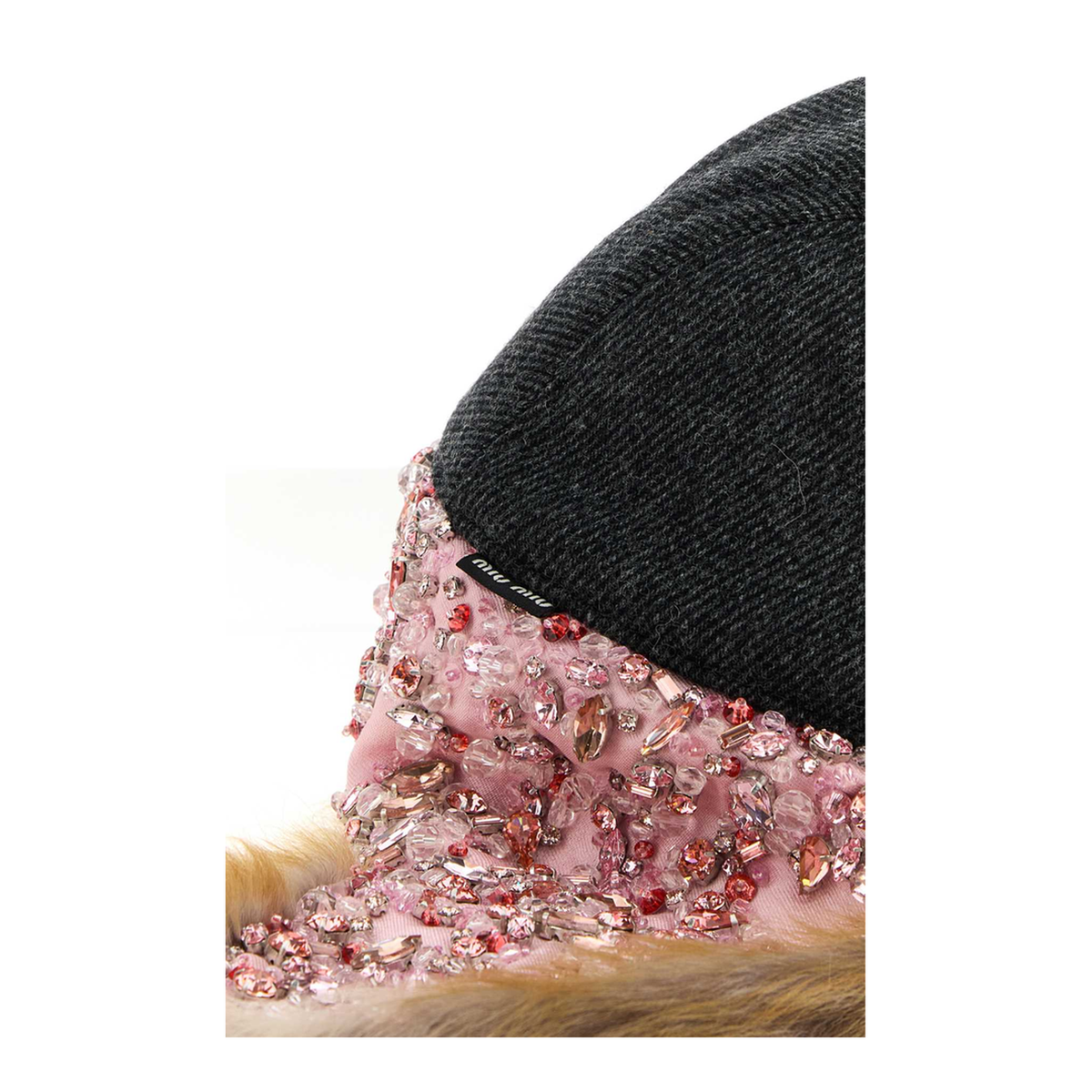 MAYFEYR - Miu Miu - Two Tone Wool Hat - 5HC5612ZSGF05V0