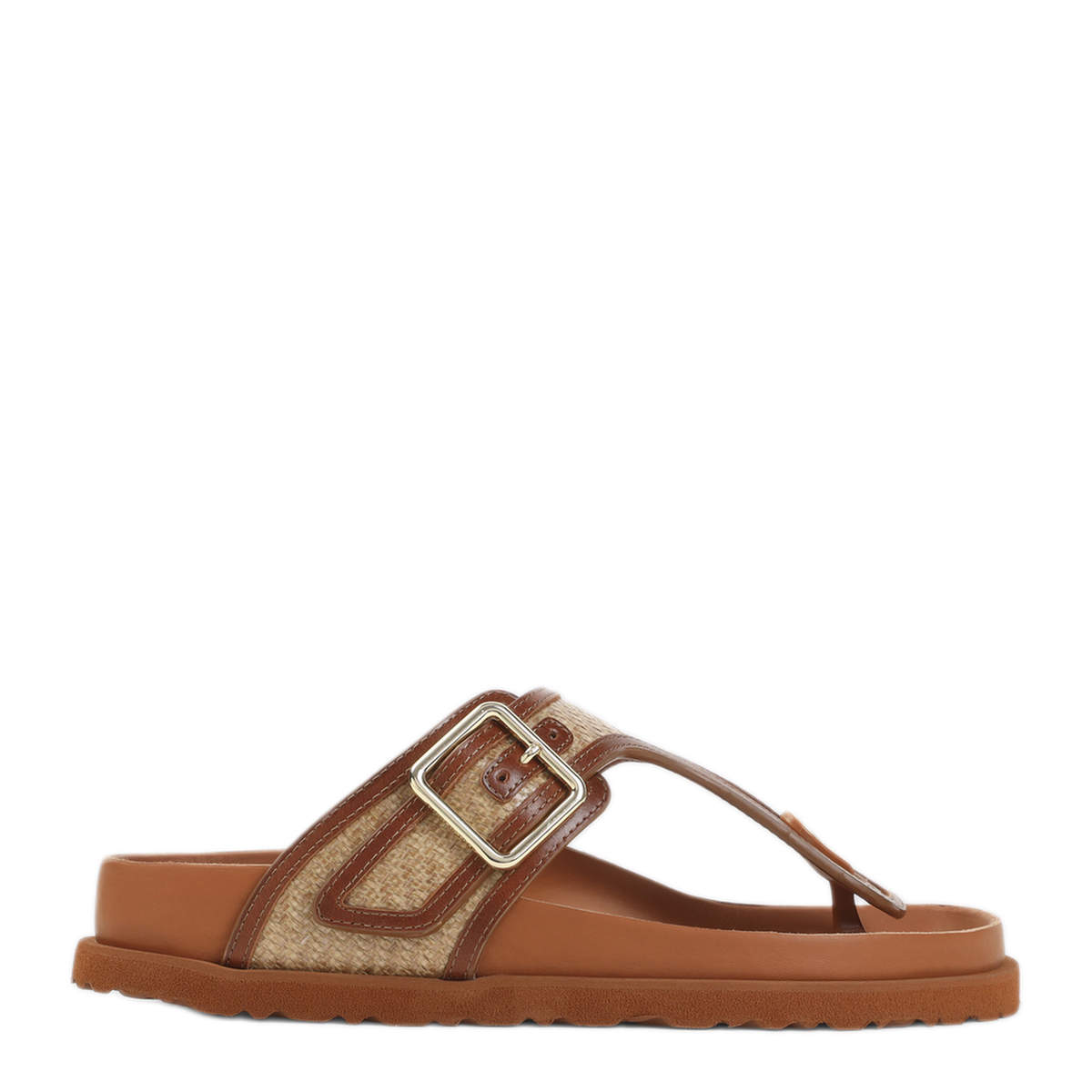 MAYFEYR - Birkenstock 1774 - Gizeh Frames Raffia Sandals - 1033111GINGER