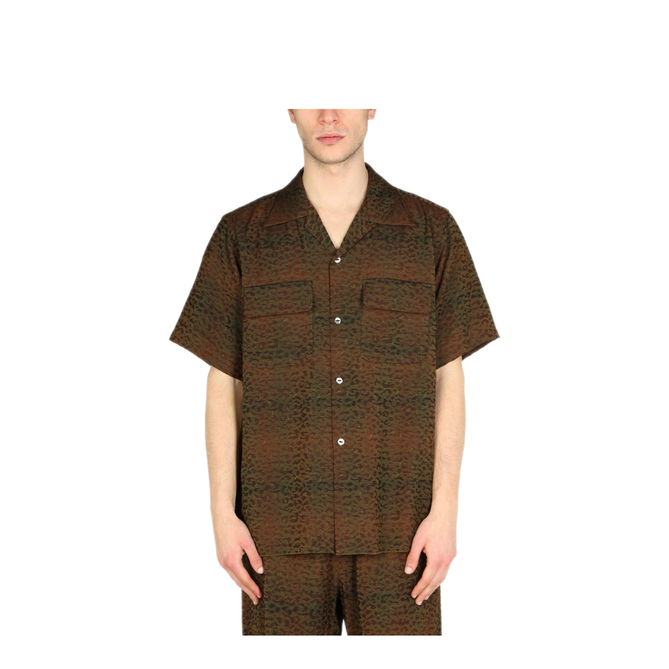 MAYFEYR - Needles - Animalier Print Shirt - KP100BLEOPARD