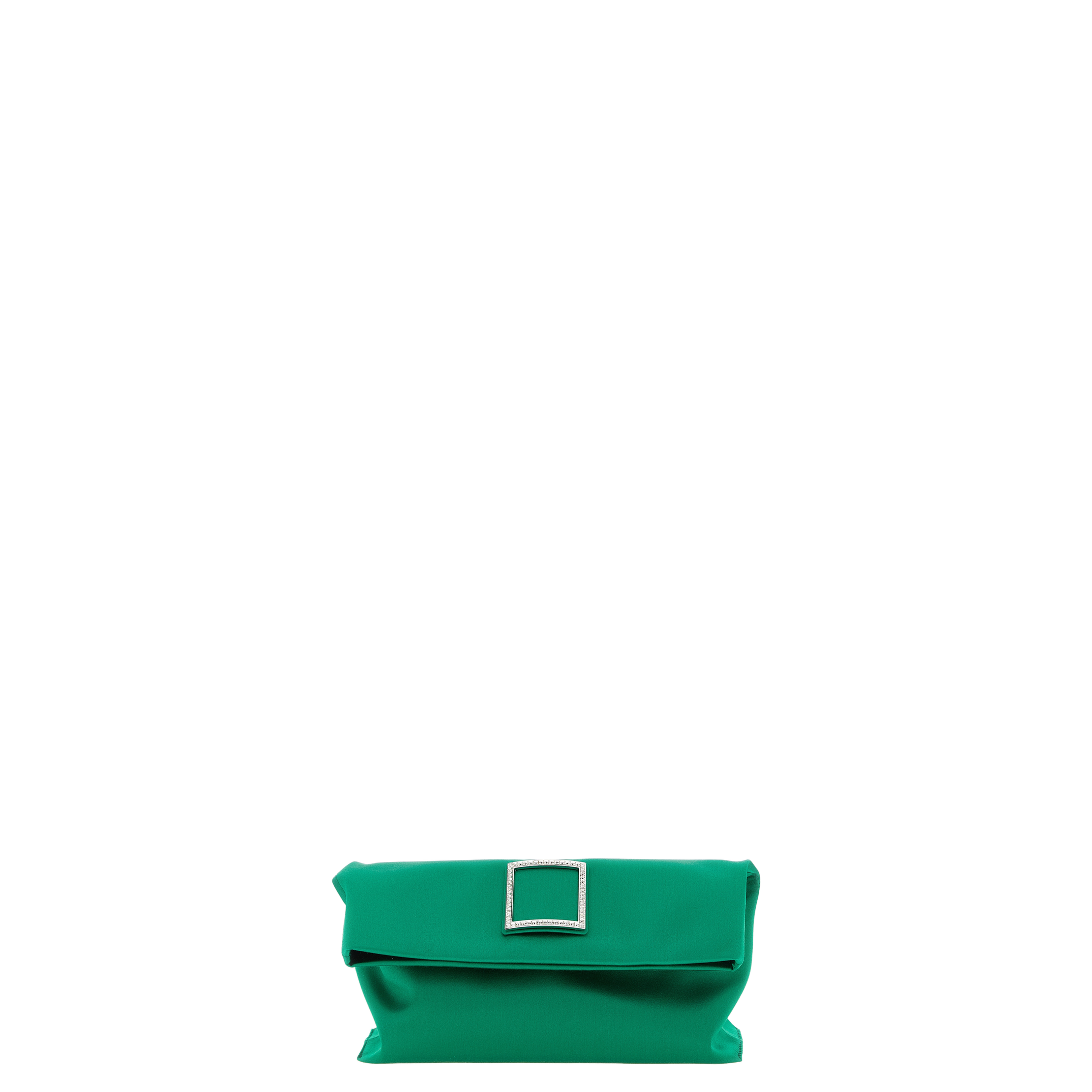 Trompette Clutch in Satin