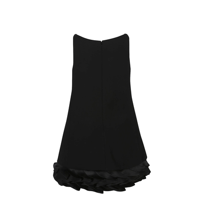 Bouquet Mini Dress in Gauffered Double Wool