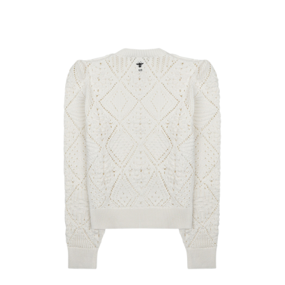 MAYFEYR - Dior - Cotton Openwork Sweater - 614S04A70850200