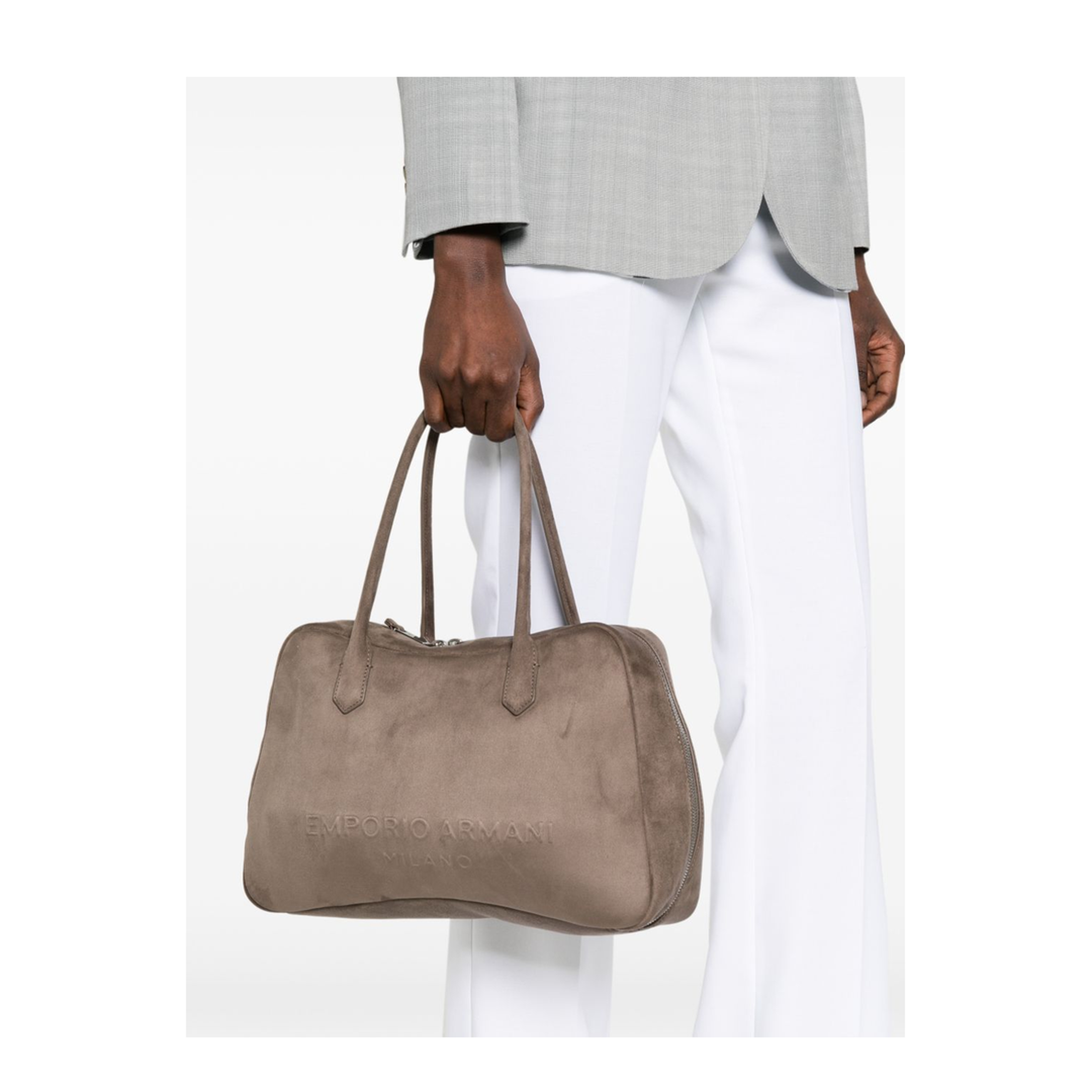 MAYFEYR - Emporio Armani - Dove Grey Bag - EW004761AF26137U6101