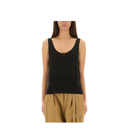 Lurex Knit Tank Top