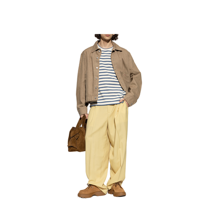 Men's Striped Long Sleeve Top
