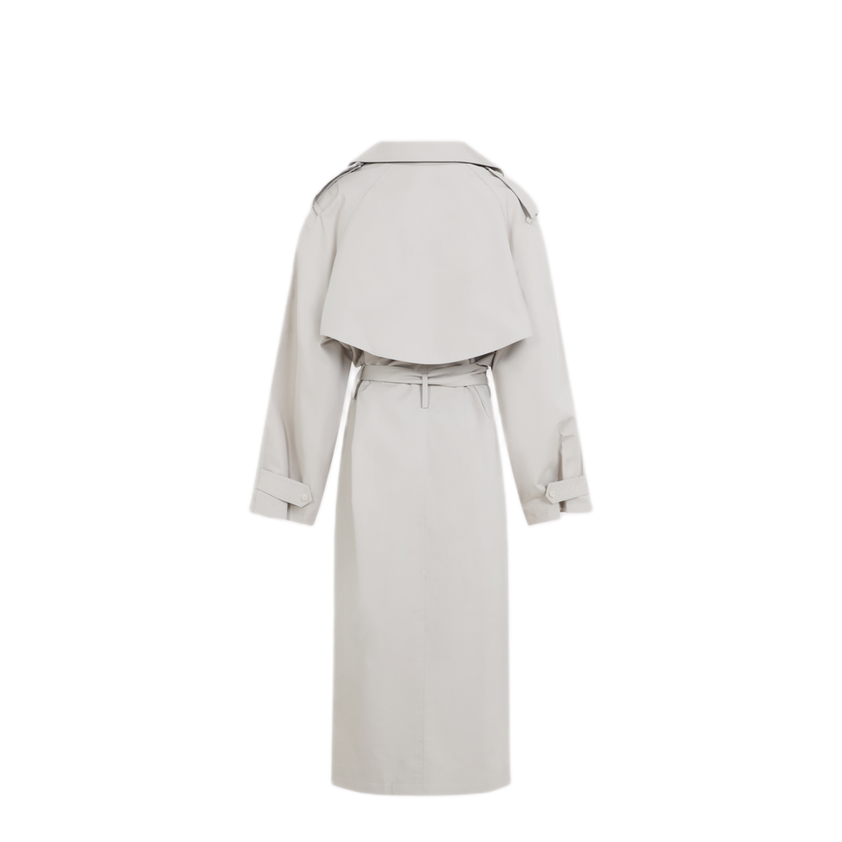 MAYFEYR - The Frankie Shop - Light Beige Riva Cotton Trench Coat - TRFS21991049LIGHT