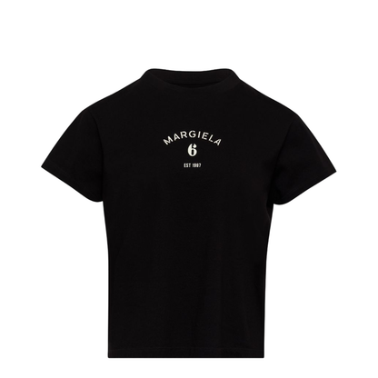 Cotton Crew Neck Logo T-Shirt