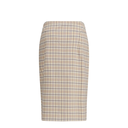 MAYFEYR - Prada - Checked Cotton Poplin Pencil Skirt - P122IRSOOO171C