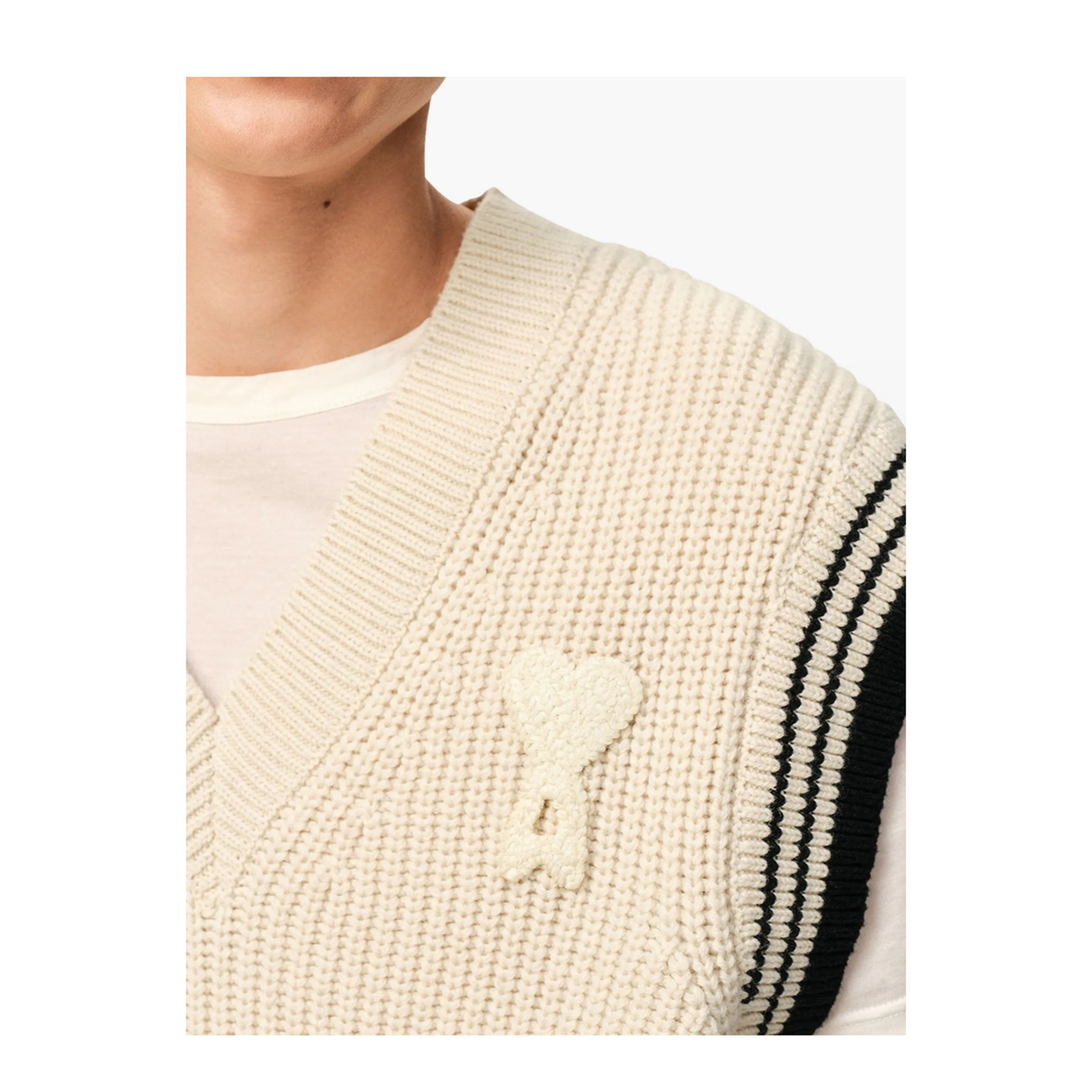 Sand Wool Blend Vest