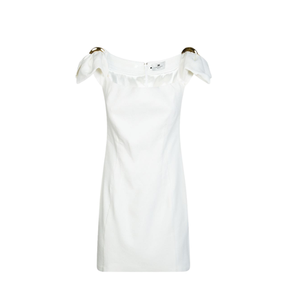 MAYFEYR - Elisabetta Franchi - Dresses Ivory - AB96862E2360