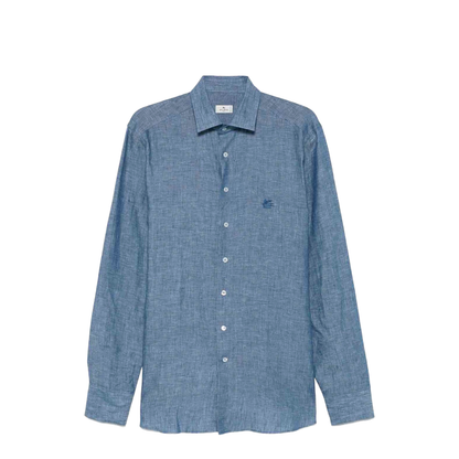 Blue Linen Shirt