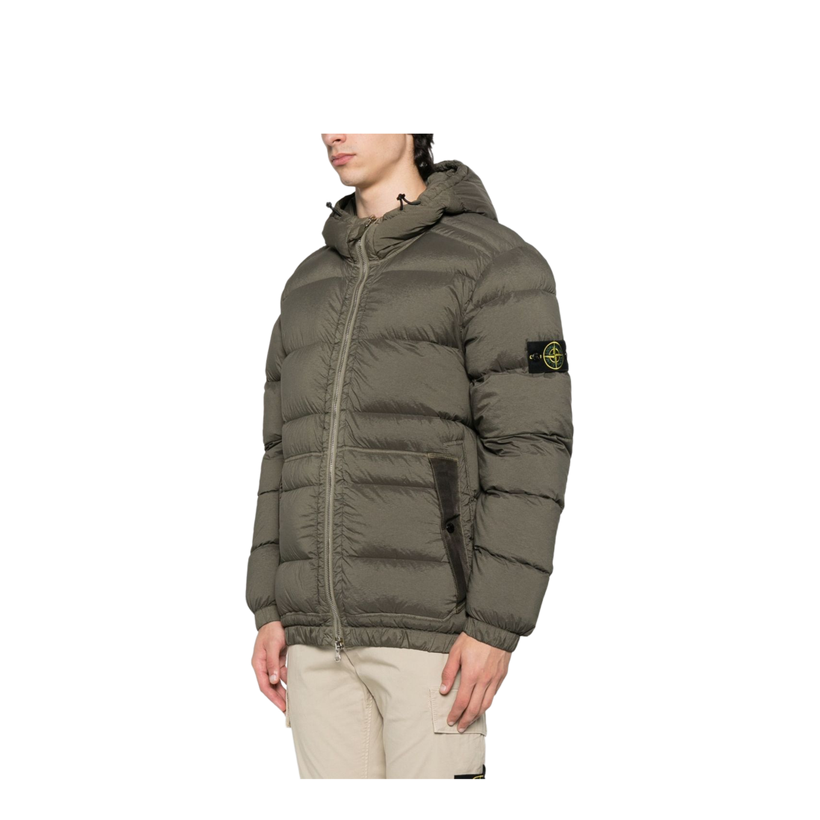 Seamless Tunnel Nylon Down Jacket