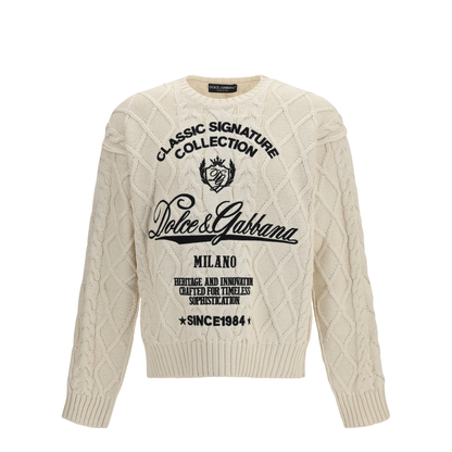 MAYFEYR - Dolce & Gabbana - Cable-Knit Pullover - GXX37ZJGMFL