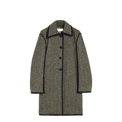 Wool Tweed Coat