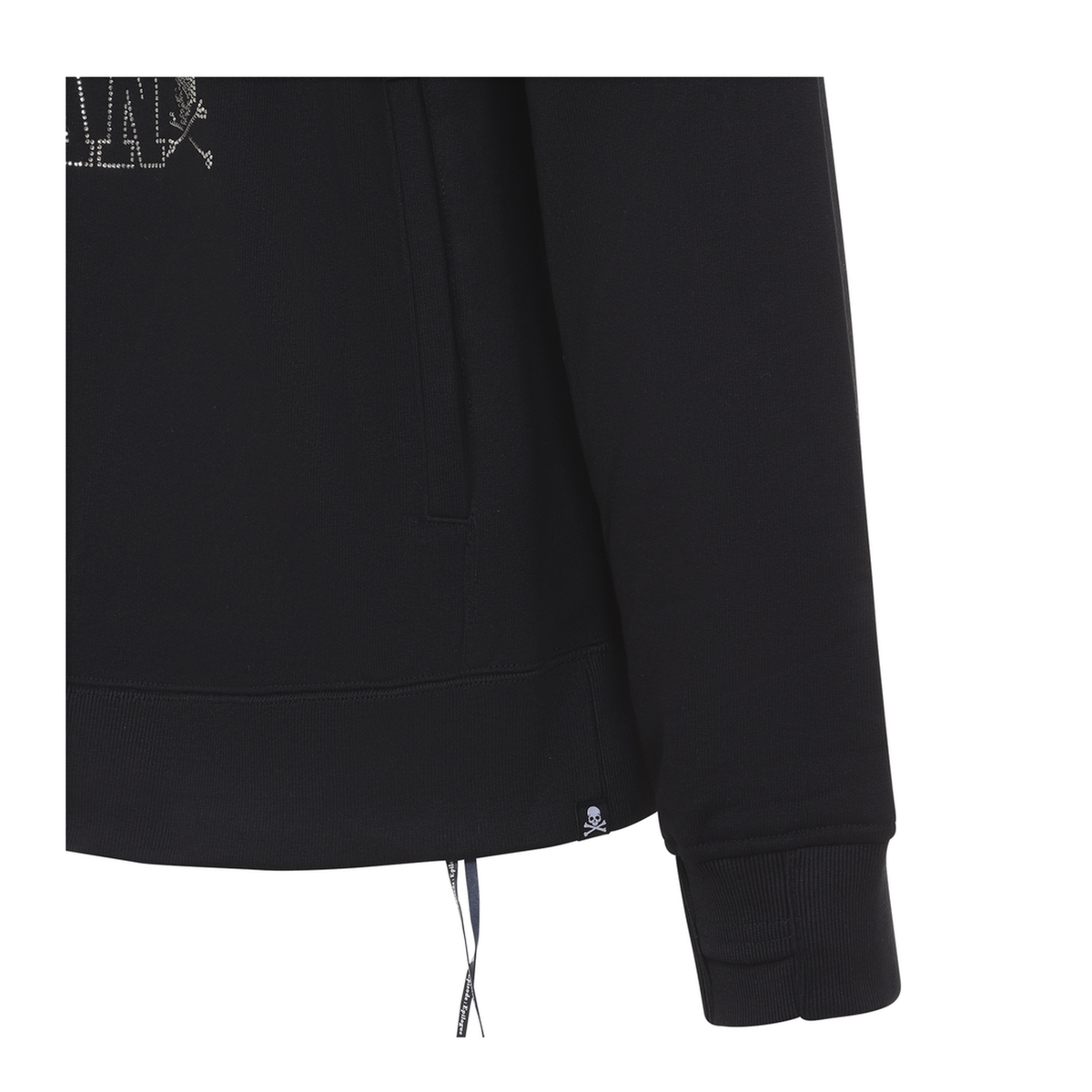 MAYFEYR - MASTERMIND JAPAN - Black Swarovski Crystals Sweatshirt - MJ26EE2SW064010BLACK