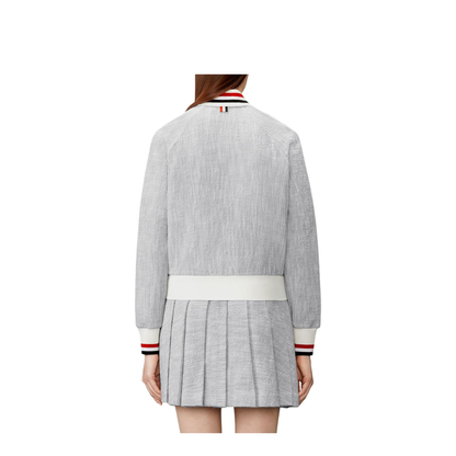 MAYFEYR - Thom Browne - Coats Light Grey - FJT436AJ0194055