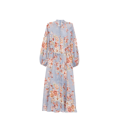 Awaken Billow Floral Maxi Dress