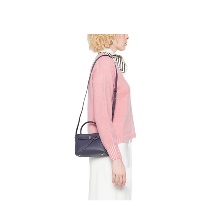 Mini Knotted-Detail Tote Bag