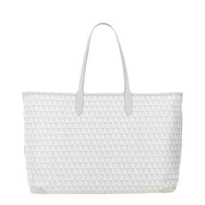 I Am A Plastic Bag Wink Zipped Tote - Frost