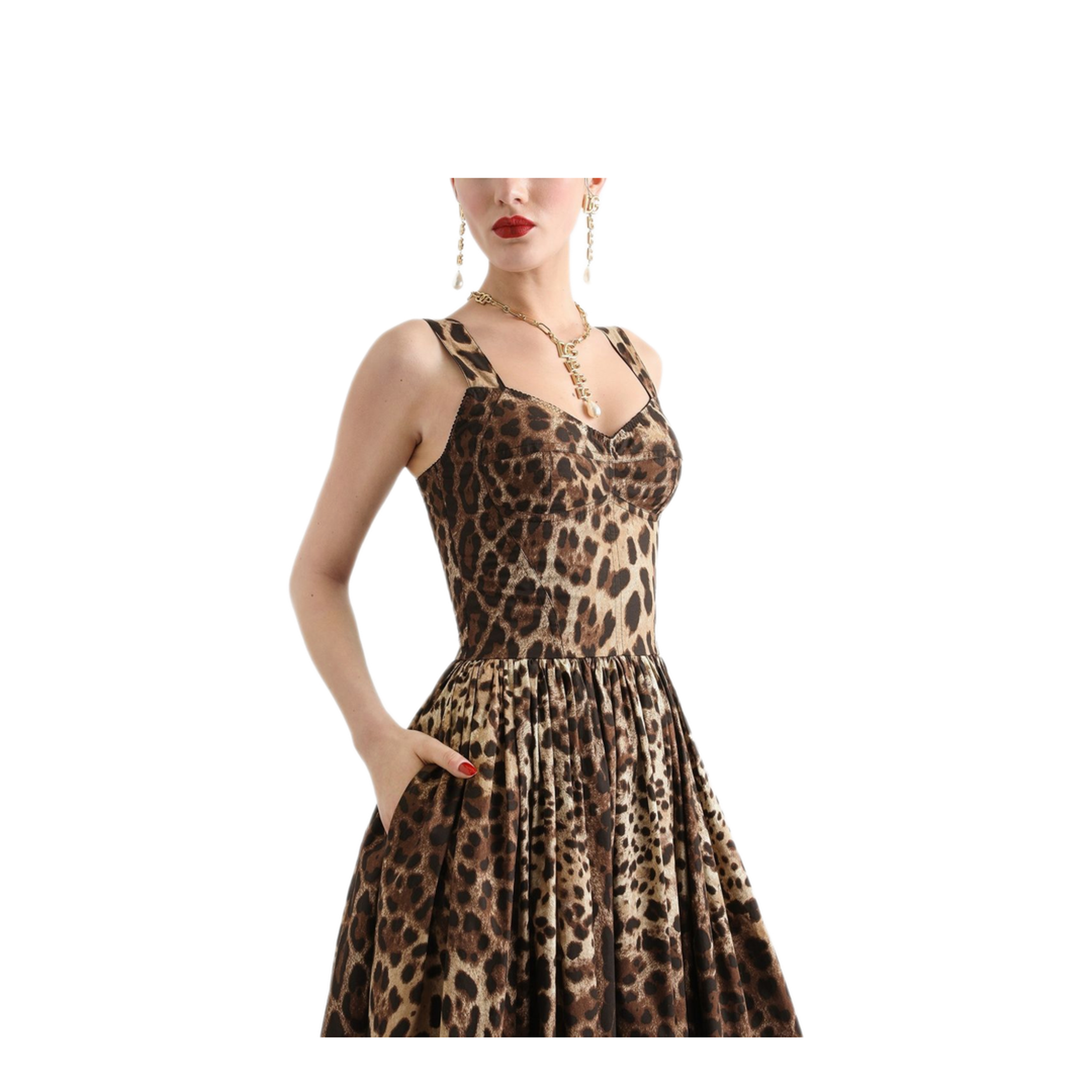 MAYFEYR - Dolce & Gabbana - Dresses Leopard Print - F6TTHTHS5E3HY13M