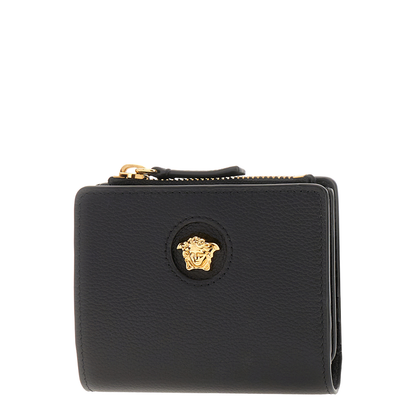 Black leather wallet