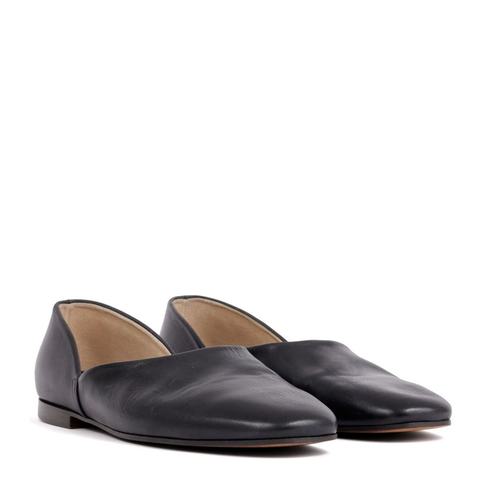 Almond Toe Slip-On Sandals