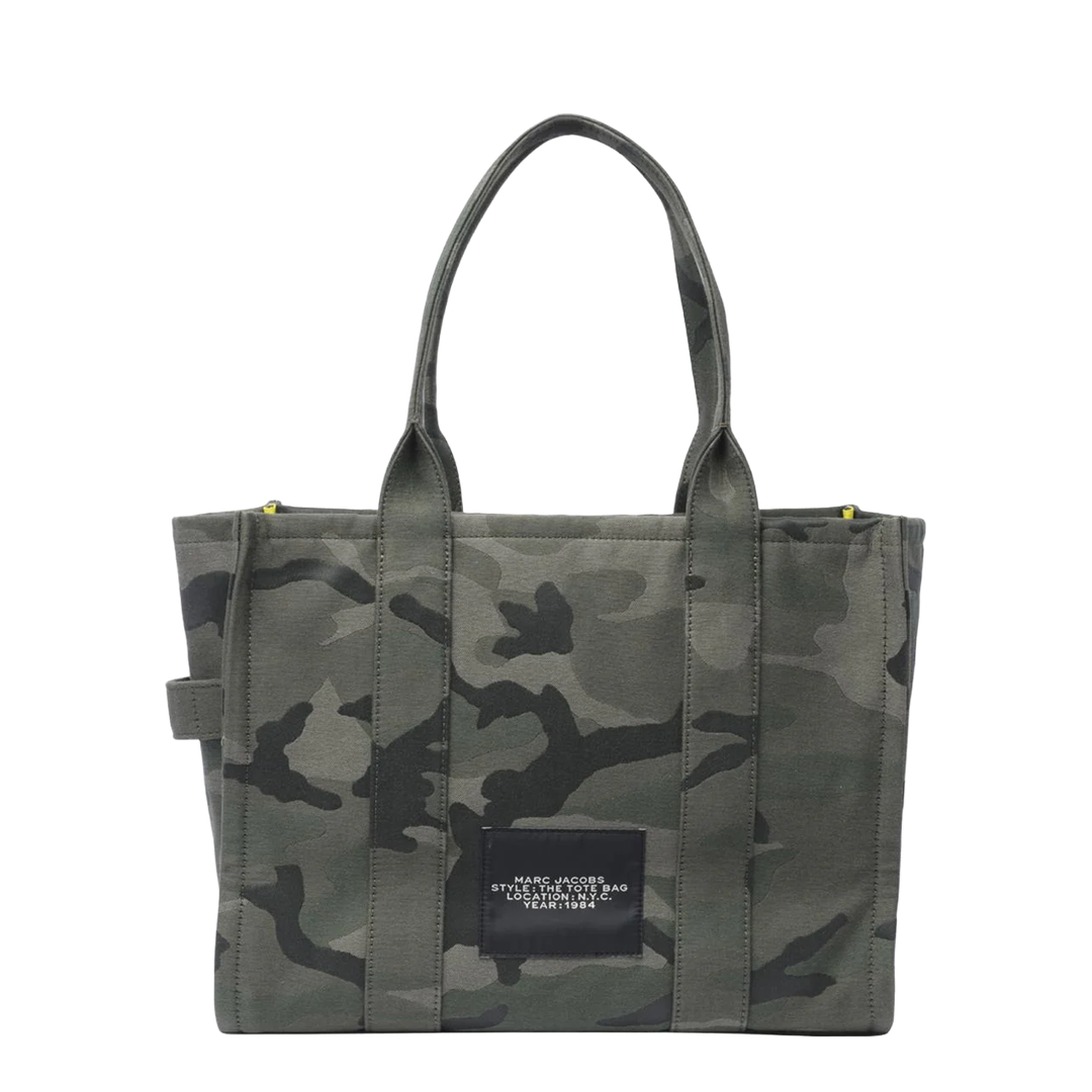 Camo Jacquard Large Tote Bag