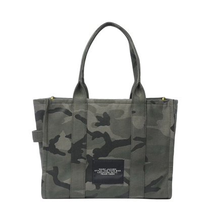 Camo Jacquard Large Tote Bag
