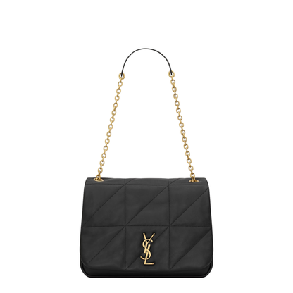 Jamie Medium Lambskin Shoulder Bags - Black