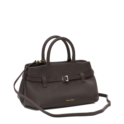 MAYFEYR - Manu Atelier - Le Cambon 25 Small Handbag - 2024376LECAMBON25DEEPBROWN
