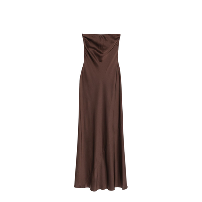 MAYFEYR - Forte Forte - Dresses Brown - 14555MYDRESSCHOCOLAT