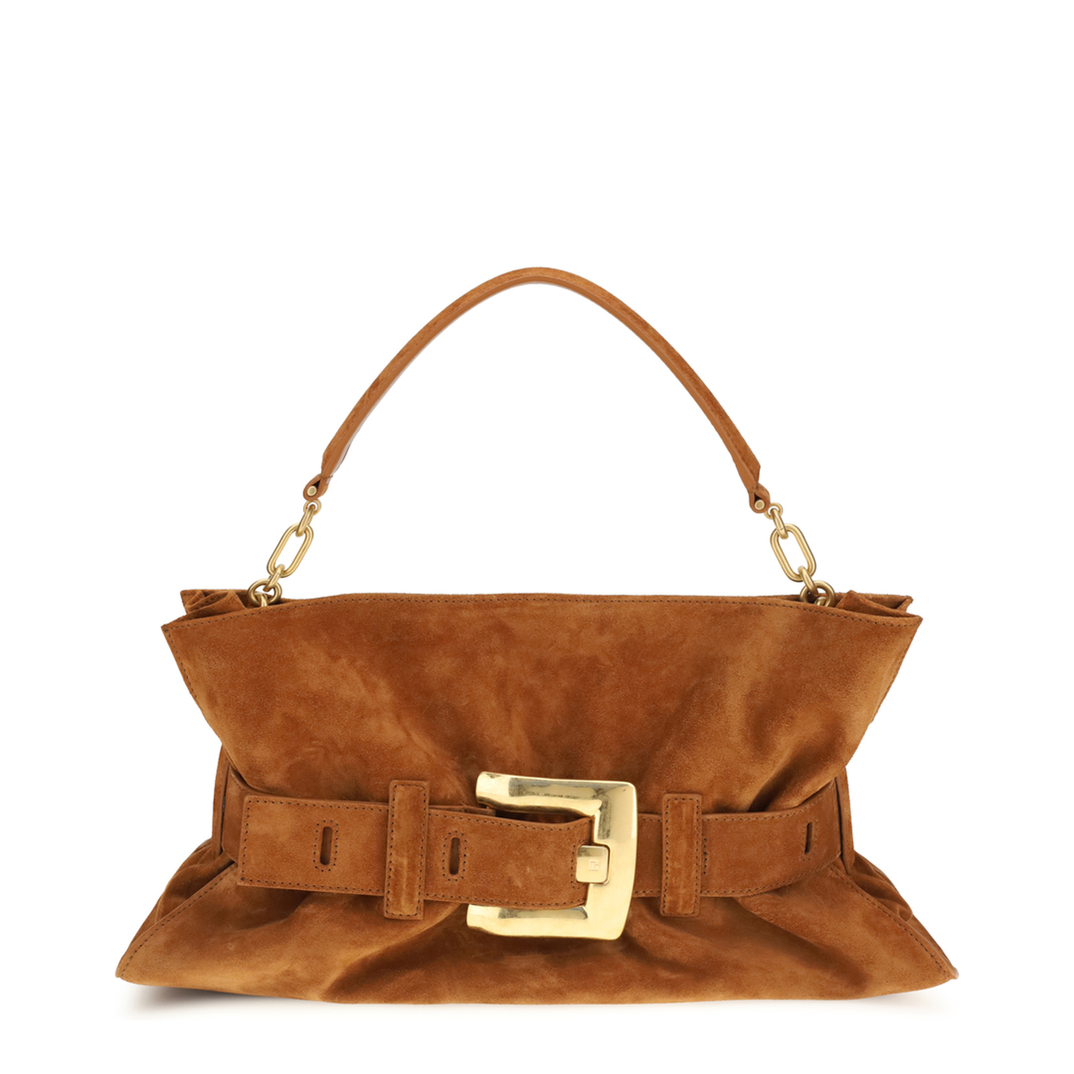 MAYFEYR - Balmain - Medium Anthem Bag In Suede Calfskin - GN0KK990LSDD