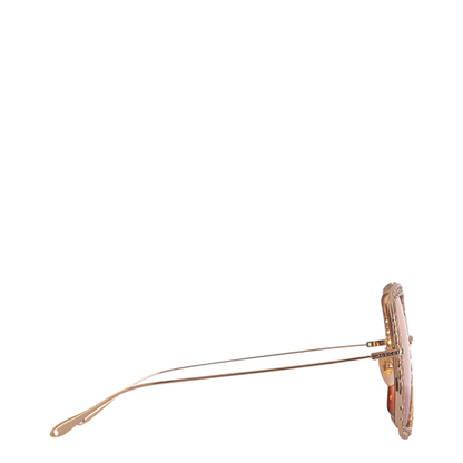 Rectangular Sunglasses - Gold