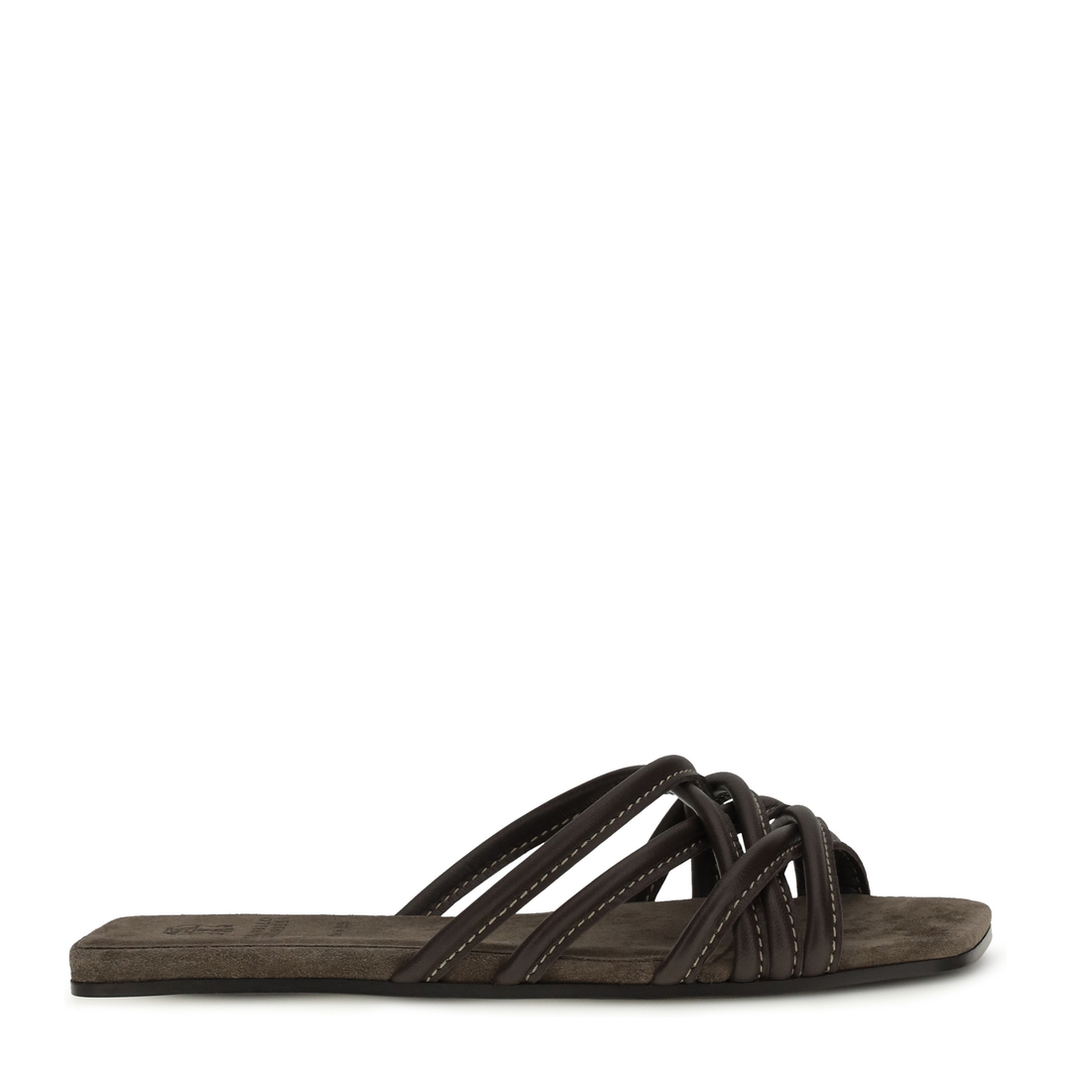 MAYFEYR - Brunello Cucinelli - Flat Leather Sandals - MZGAC3239
