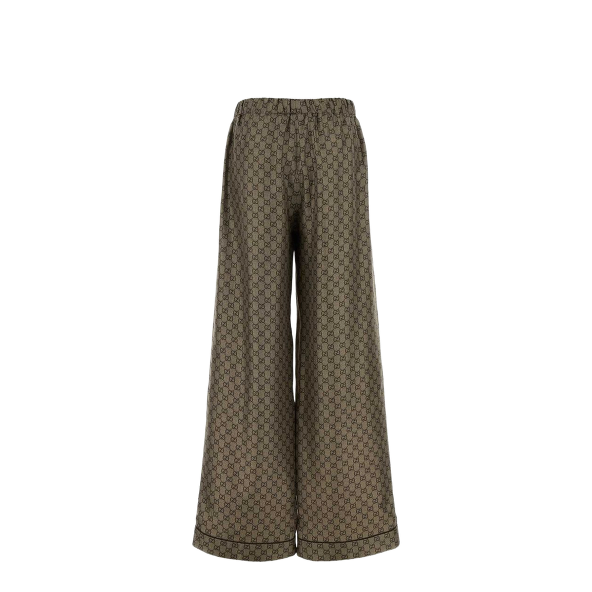 MAYFEYR - Gucci - Printed Twill Wide-Leg Pant - 864567ZAUUN2270