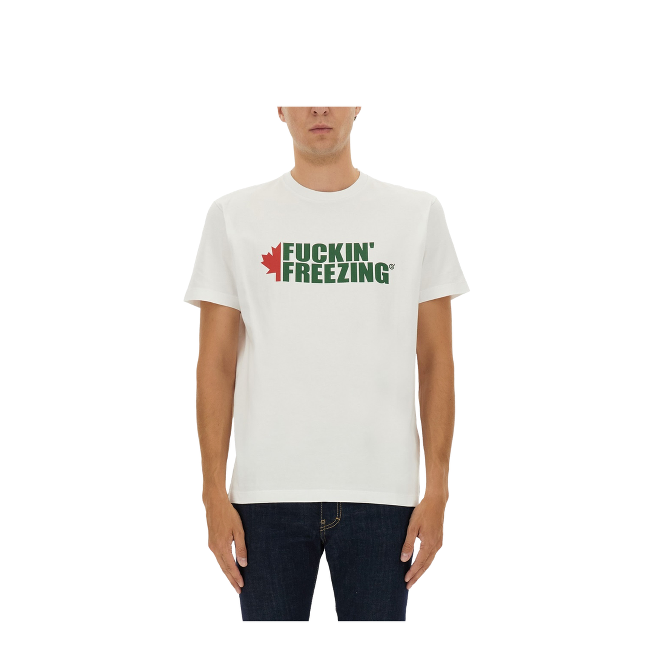 MAYFEYR - Dsquared2 - T-Shirt With Print - S74GD1450D20020100