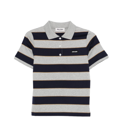 MAYFEYR - Miu Miu - T-Shirts And Polos Blue - MJN53614RTF005R