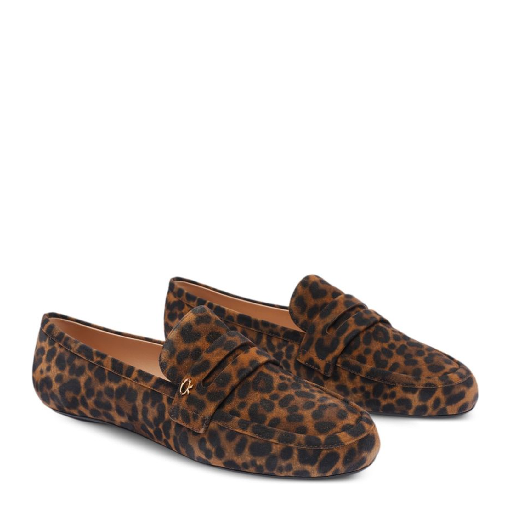 Animalier Brown Penny Slot Moccasins