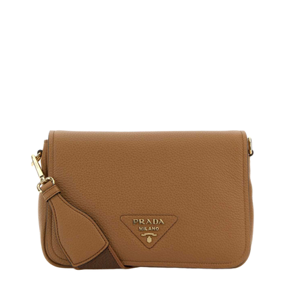 MAYFEYR - Prada - Brown Leather Crossbody Bag - 1BD314V7NO2DKVF03V8