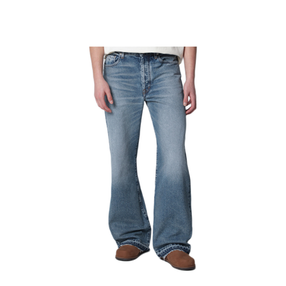 MAYFEYR - Gallery Dept. - Medium Blue Washed Effect Jeans - BTM008COMDWI
