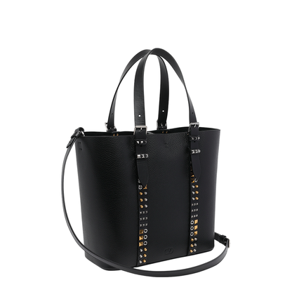 MAYFEYR - Valentino - Leather Shoulder Bag With Iconic Studs - B0S84ZGS0NO