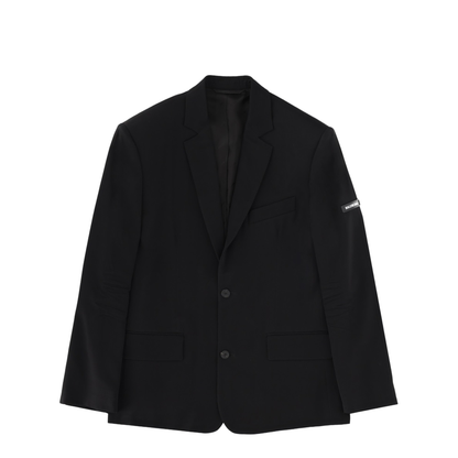 Black Viscose Blazer