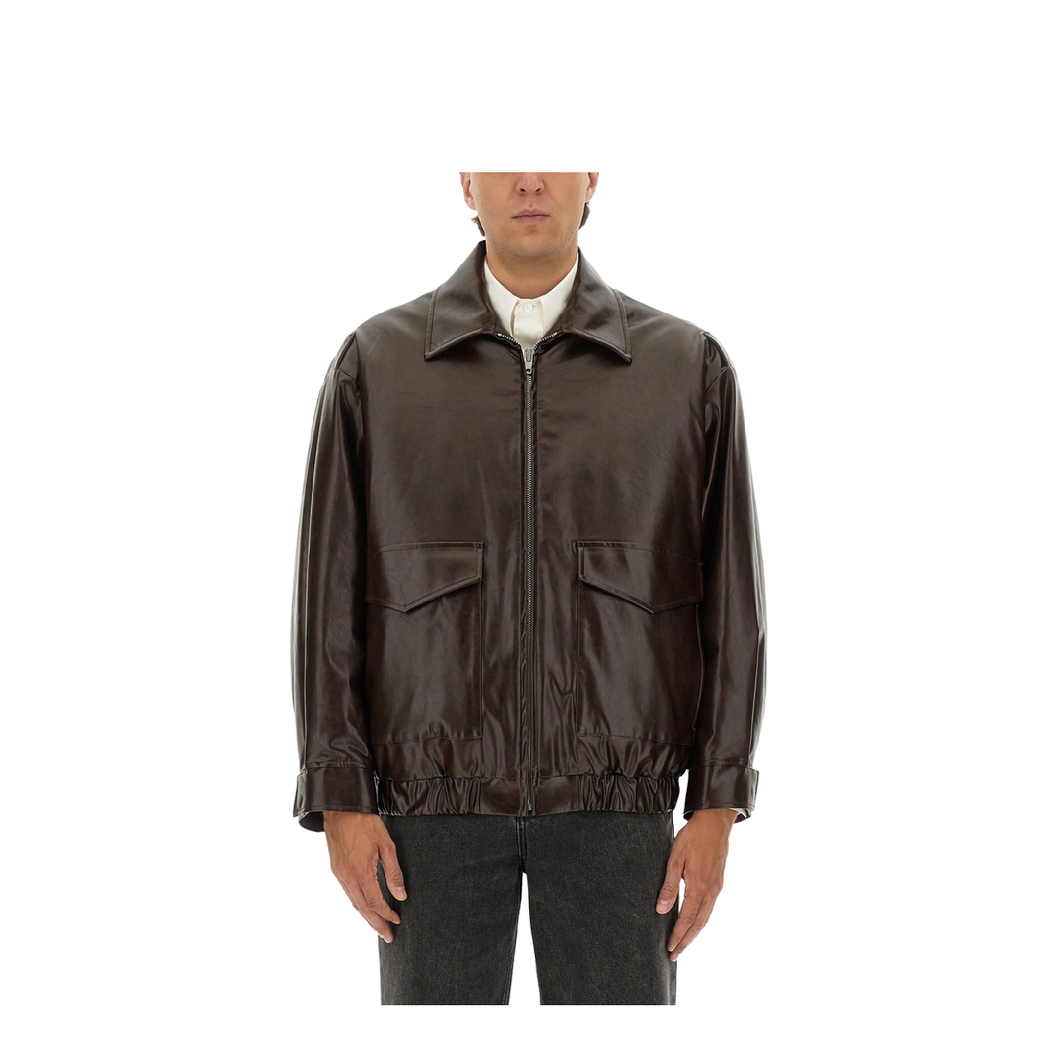 Mm6 Maison Margiela Leather Jacket – MAYFEYR