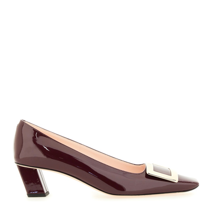 With Heel Bordeaux