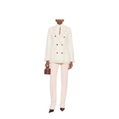 MAYFEYR - Elisabetta Franchi - Jackets White - MK11R62E2193