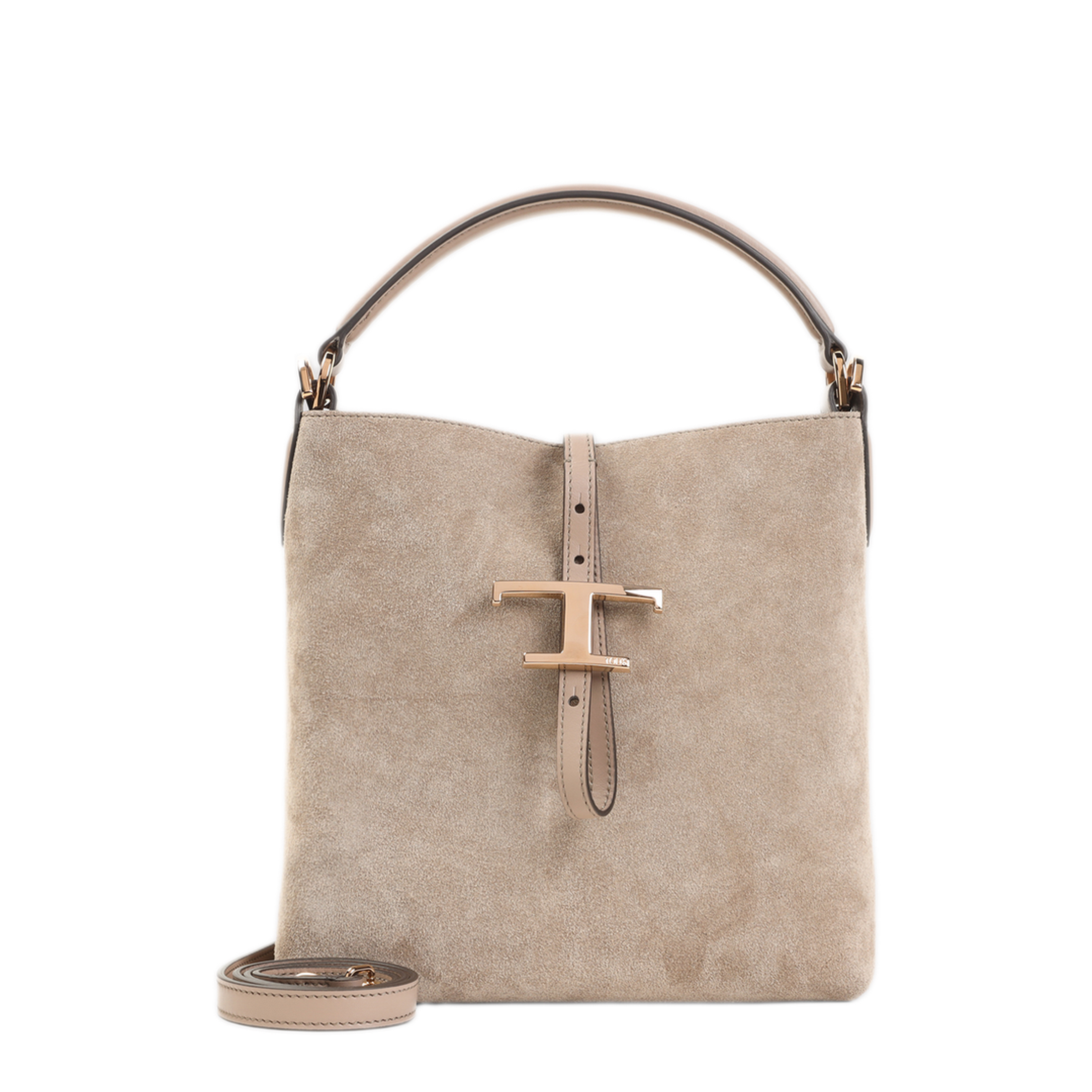 MAYFEYR - Tod's - Mocha Clay Beige Suede Bucket Bag - XBWTSEK0100P3A5L26MOCHA
