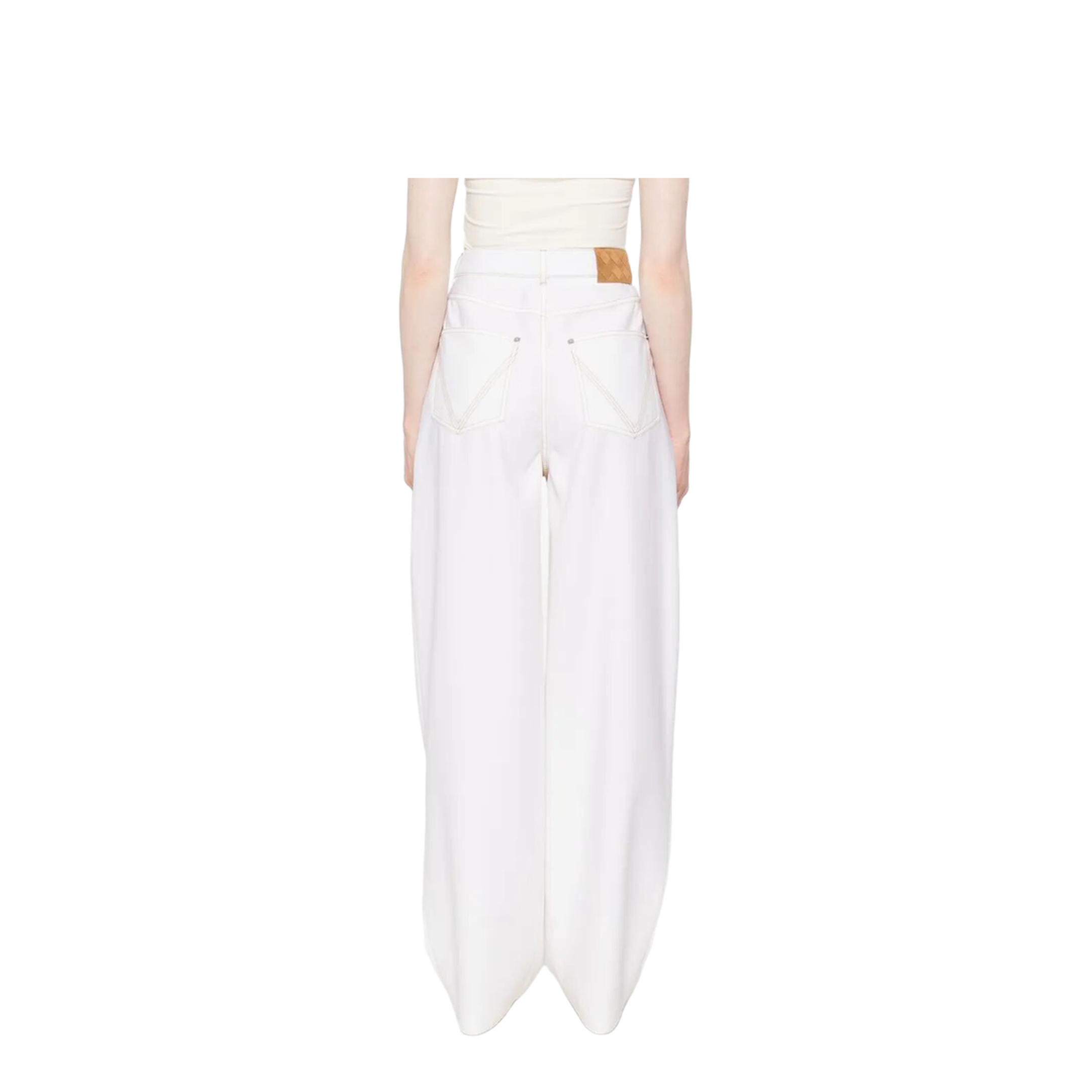 MAYFEYR - Bottega Veneta - Wide Leg Denim Pants - 825519V0B30