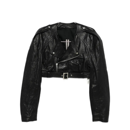 MAYFEYR - Rick Owens - Cropped Leather Jacket - RP01F6710LBE09