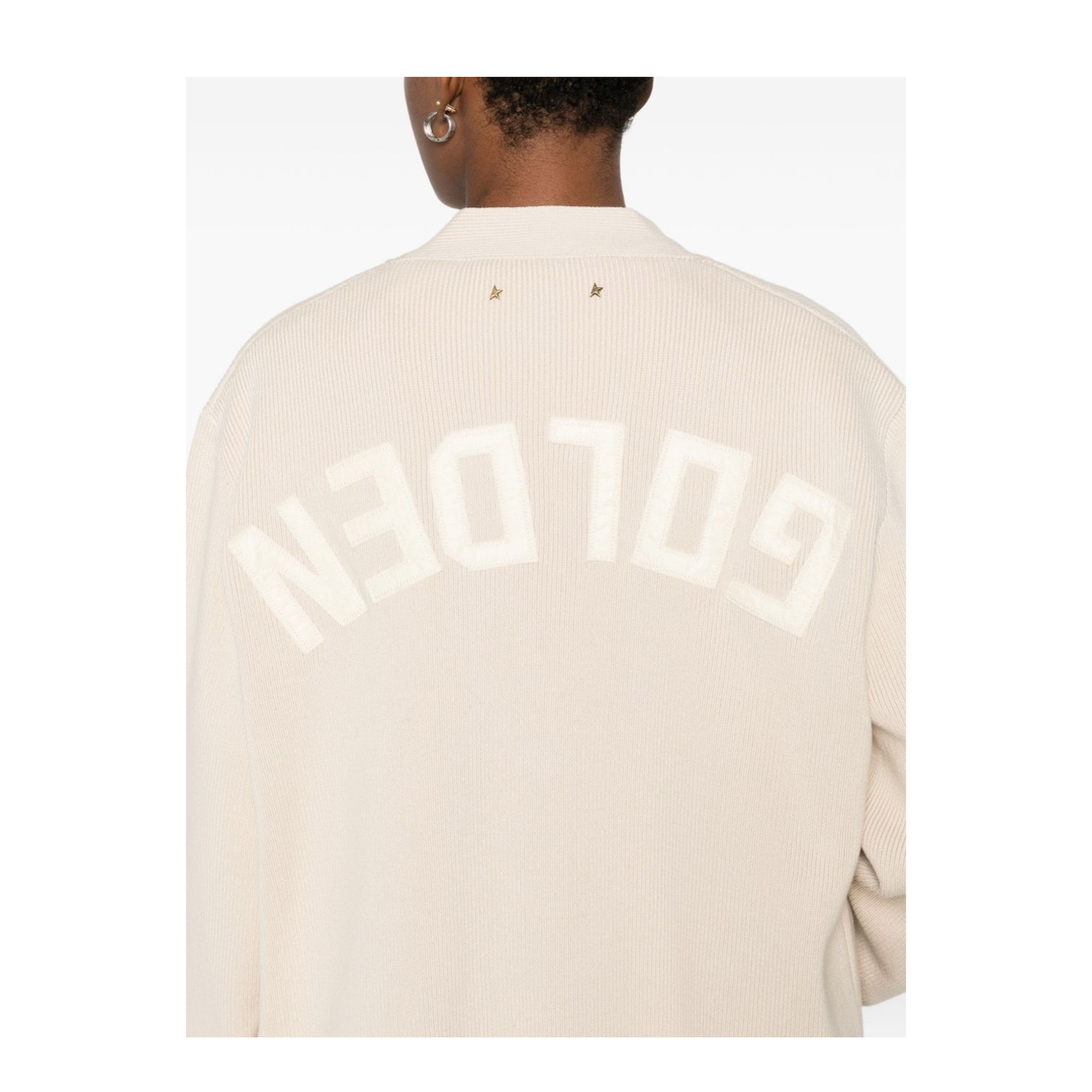 Cotton V-Necked Cardigan