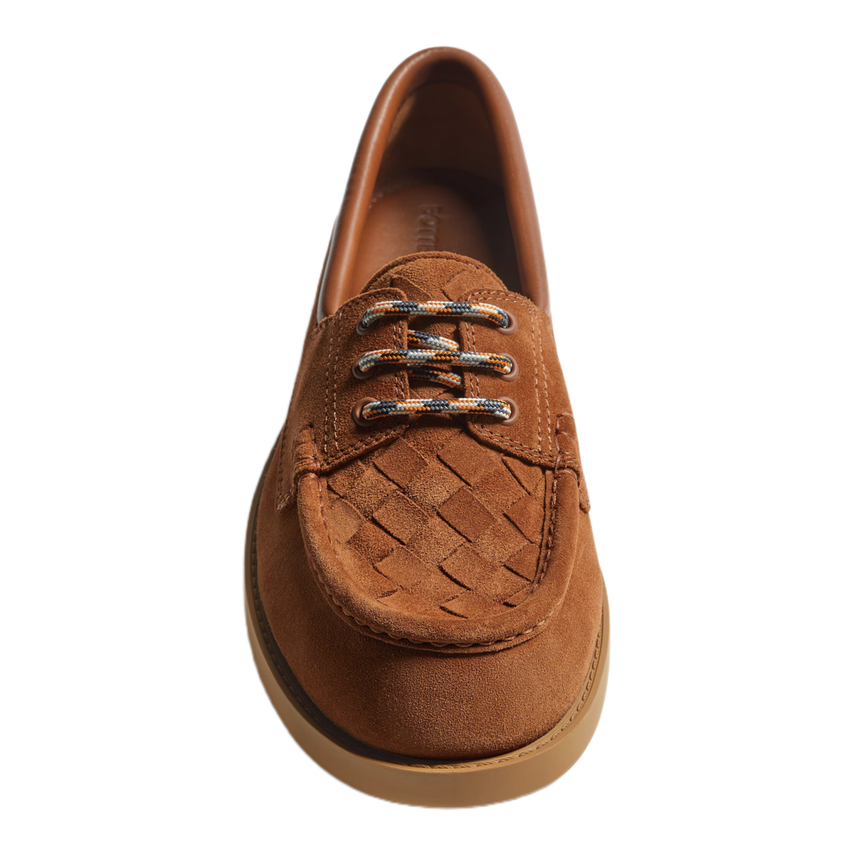MAYFEYR - Bottega Veneta - Pier Boat Shoes With Intrecciato Detail - 876065V4QN02388